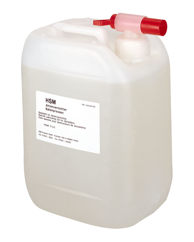 Special Lubricating Oil Canister 5 l