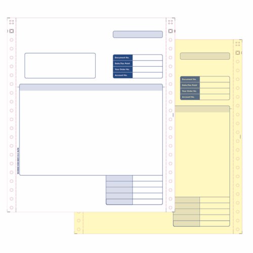 Sage Compatible Invoice 2-Pt Pack 1000