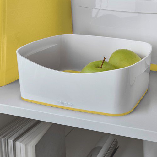 Leitz MyBox WOW Storage Tray W 246 x H 98 x D 160 mm. Yellow
