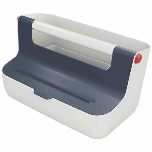Leitz Cosy Storage Carry Box Velvet Grey