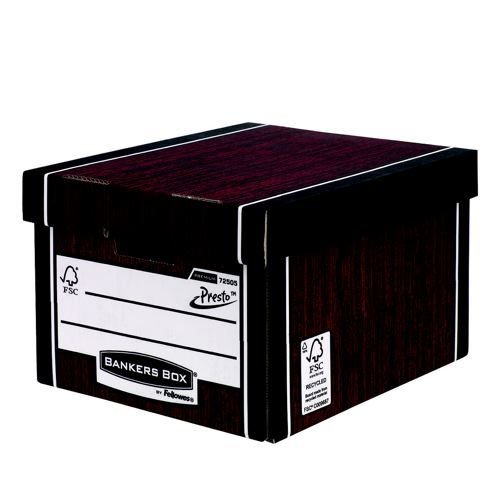 Fellowes Bankers Box Premium Classic Storage Box Blue/White 10