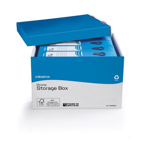 Initiative Strong Storage Box 330w x 405d x 255hmm Storage Boxes AS9339