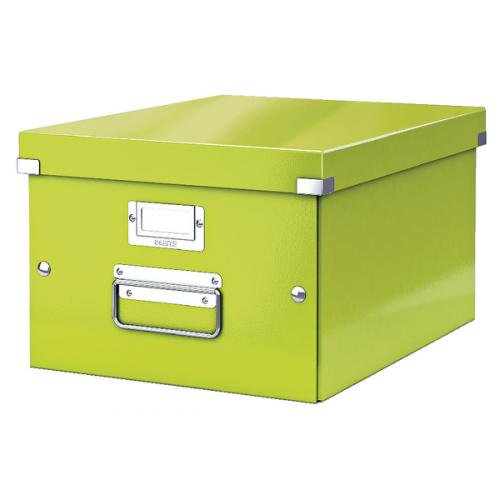 Leitz Wow Click & Store A4 Box Green