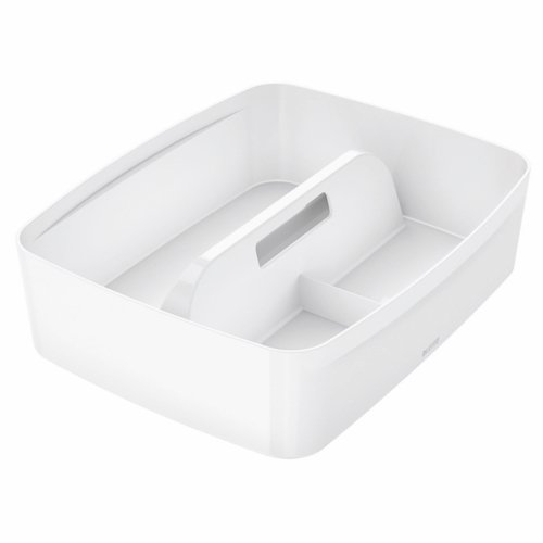 Leitz Mybox Organizer Tray With Handle Large White