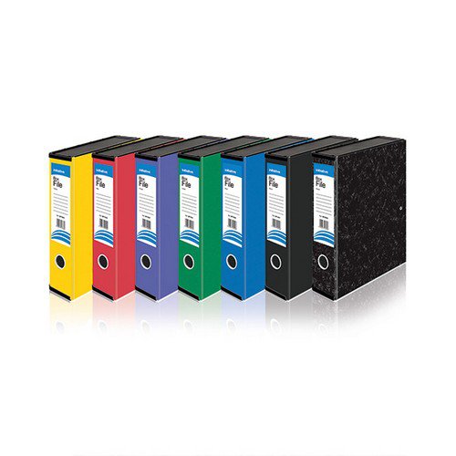 NEW BOX FILES A4/FOOLSCAP BLACK CLOUD 70MM CAPACITY CHEAP VARIED QUANTITIES 