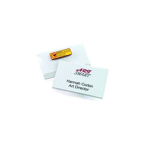 Durable Magnetic Name Badge 90w x 54hmm Pack 25