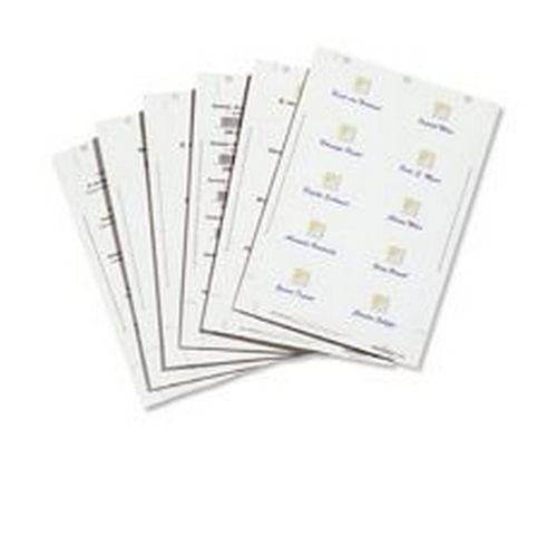 Durable Badgemaker 200 Inserts 54x90mm White