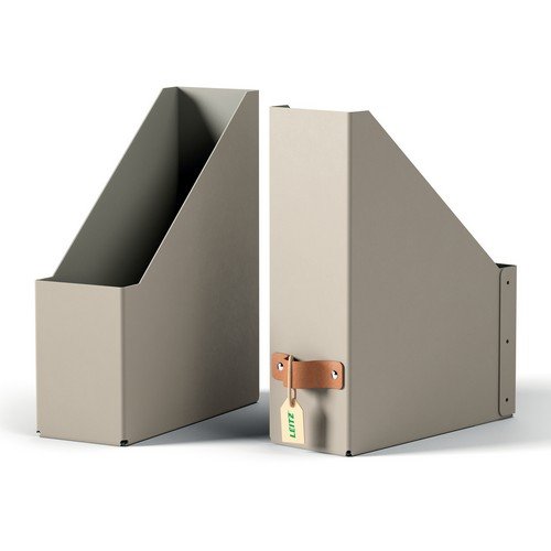 Leitz Puro Magazine File 100% recycled card pack of 2