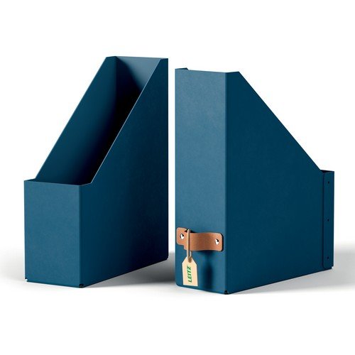 Leitz Puro Magazine File 100% recycled card pack of 2