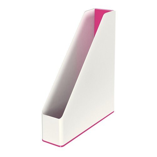 Leitz WOW Magazine File Dual Colour Pink Metallic