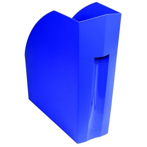 Tollit Forever Magazine File Recycled Plastic A4plus Cobalt Blue