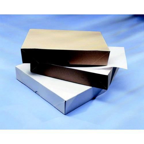 White Stationery Box With Lid A4 1 Ream 305mm X 216mm X 57mm Pack 50