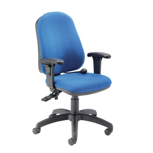 Cappela Posture Chair Plus Arms Blue KF838995