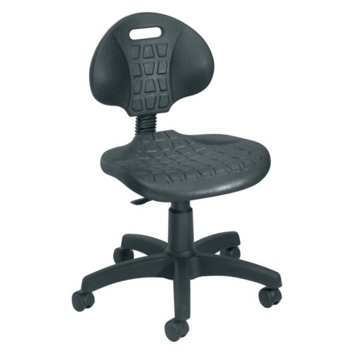 Jemini Factory Chair Polyurethane Black KF00197