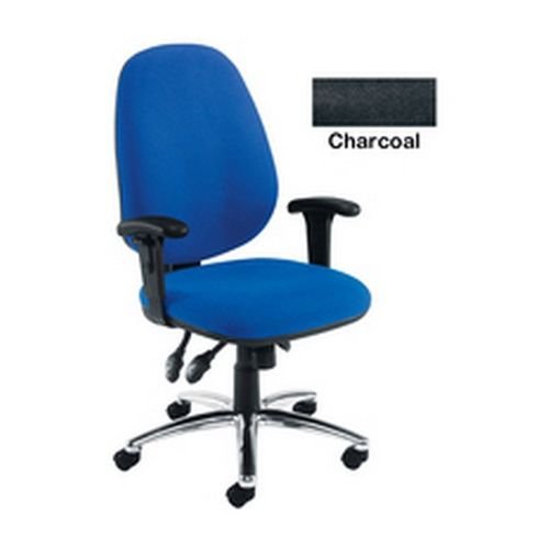 Arista Concept High Back Maxi Tilt Operator Chair Charcoal KF03465