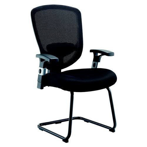 Arista Mesh Visitor Chair Black KF72247