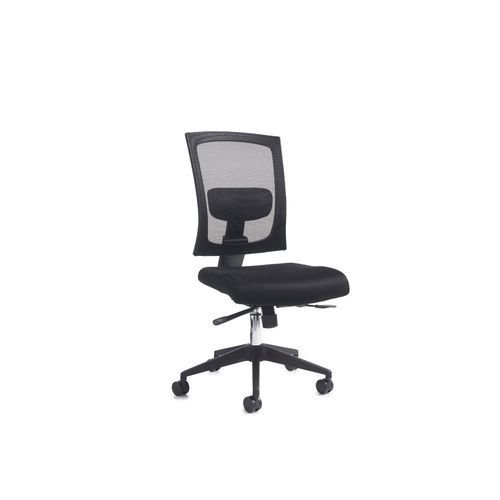 Altino Mesh Back Chair No Arm In Charcoal High Back Mech Pcb Manual Back Height Cmhr Foam
