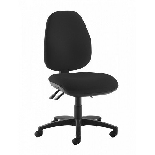 Jota High Back Operator Chair With No Arms Black