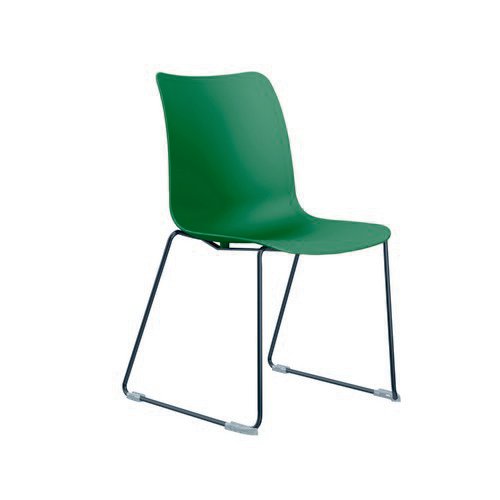 Flexi Skid Chair Green Classroom Seats CH2308