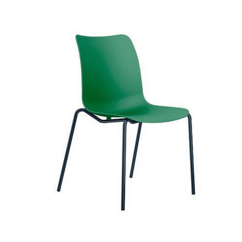 Flexi 4 Leg Chair Green Classroom Seats CH2312