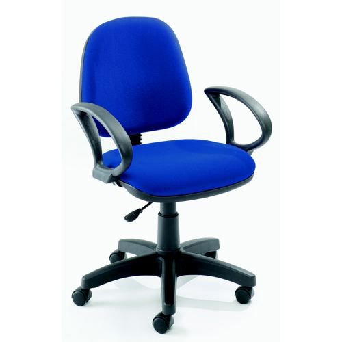 Jemini Medium Back Operator Blue Chair KF50171