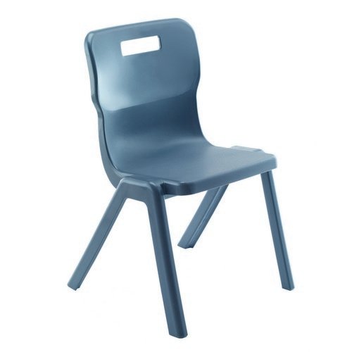 Titan One Piece Retold Classroom Chair Size 6 Black