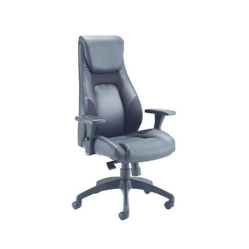 Avior Veloce Leather Look and Mesh Chair Black KF74495