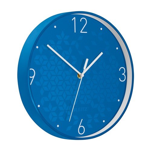 Leitz WOW Wall Clock Blue