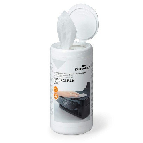 Durable Superclean 100 Wipes White