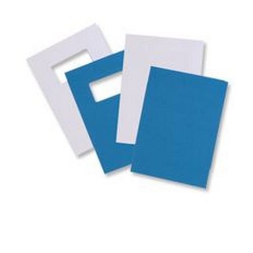 GBC Cover A4 Window Blue Pack 25 Pairs