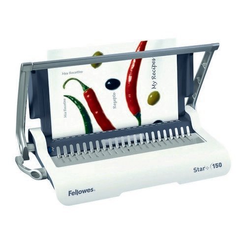 Fellowes Star +150 Home Office Manual Comb Binding Machine For Moderate Use