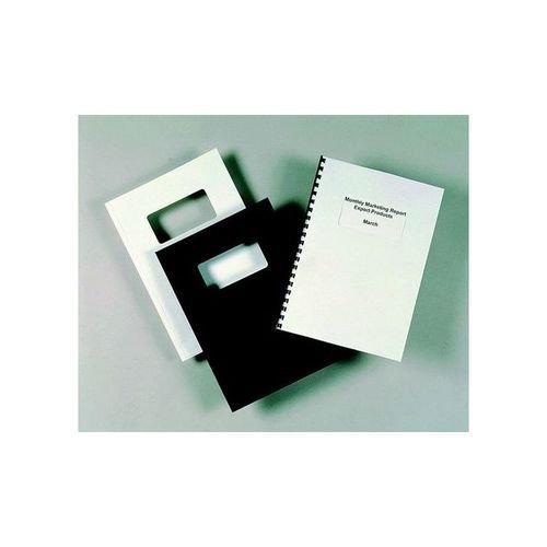 GBC Binding Cover PVC A4 Clear Pack 50