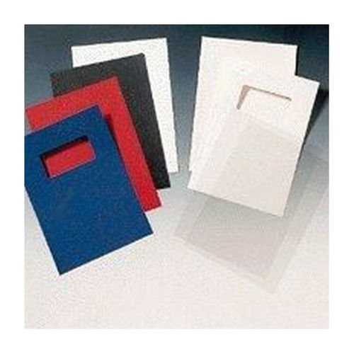 GBC Leathergrain Covers A4 Black Pack 50