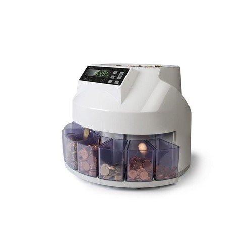 Safescan 1250 EUR Coin Counter and Sorter for Euro Grey