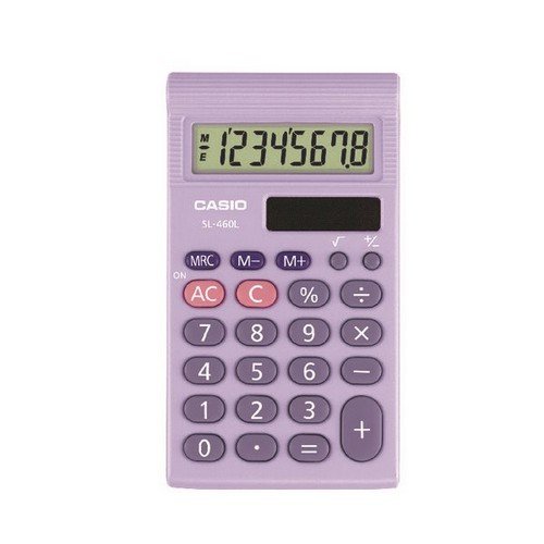 Casio SL-460 Pocket Calculator SL-460L-S-UP
