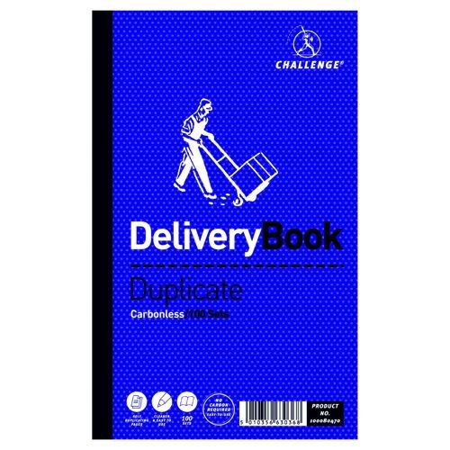 Challenge Duplicate Delivery Note Book 216x130mm