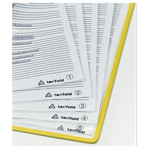 Tarifold Fold Five A4 Pivoting Pockets pack of 5 Literature Displays DP1069