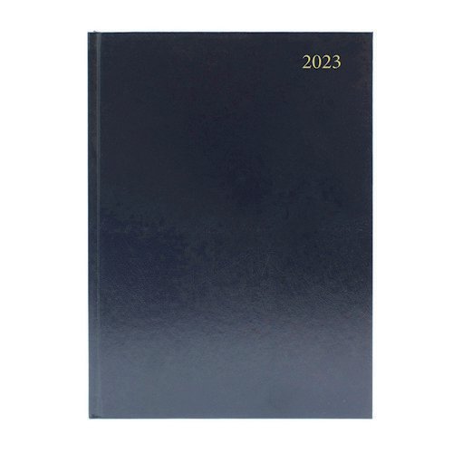 2023 Diary A5 Week To View Black                   