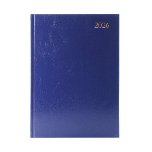 Desk Diary Dpp A4 Blue 2026