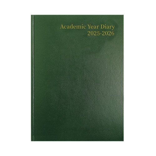 Academic Diary Wtv A4 Grn 2025-2026