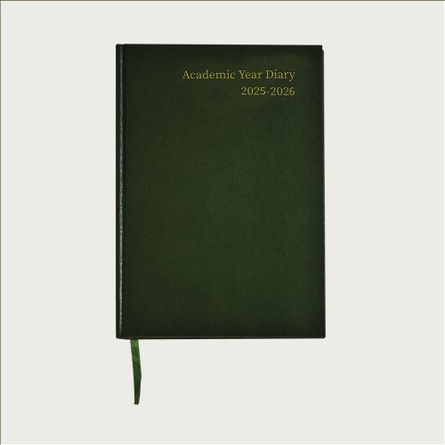 Academic Diary Wtv A5 Grn 2025-2026