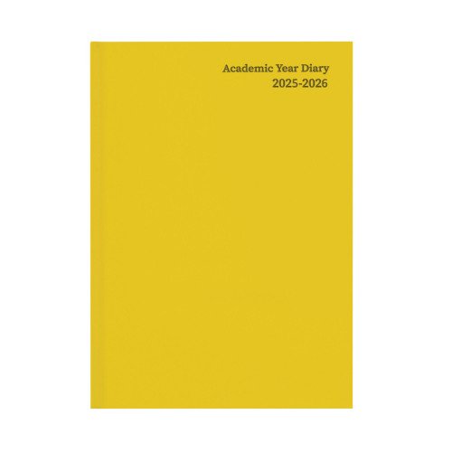 Academic Diary Wtv A5 Ylw 2025-2026