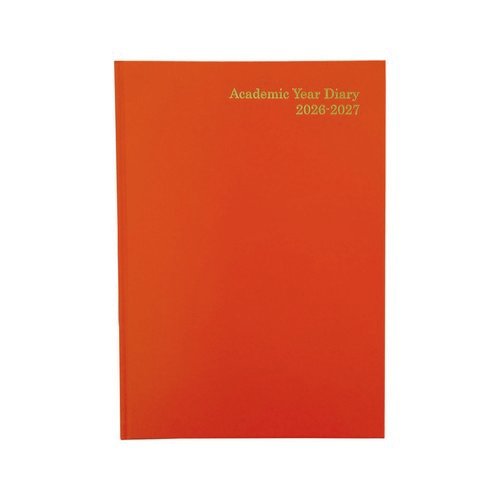 Academic Diary Dpp A4 Orange 2026-27