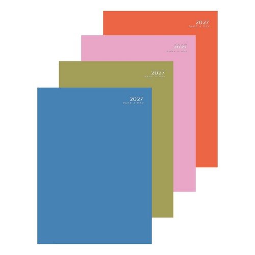 A4 DAP Colour Block Diary (Half Page Weekends)