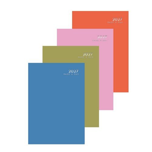 A5 DAP Colour Block Diary (Half Page Weekends)