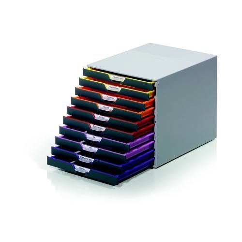 Durable Varicolor 10 Drawer unit