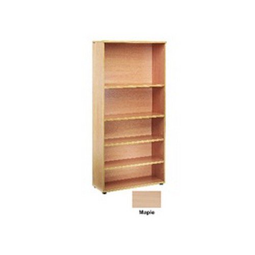 Jemini White 1800mm Bookcase 4 Shelves KF838620