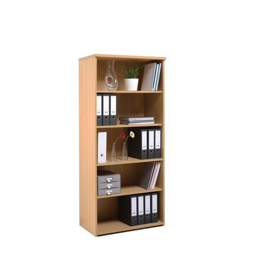 Dams 4 Shelf Cupboard 1790H/800W/470D 25mm Top Oak