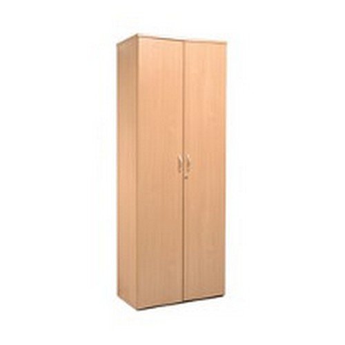 Dams 5 Shelf Cupboard 2140H/800W/470D 25mm Top Beech