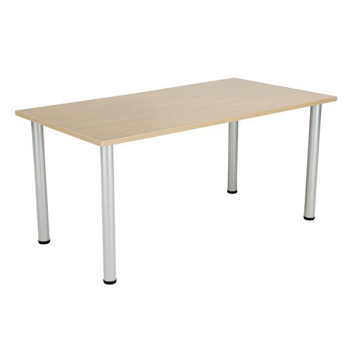 Jemini Maple 1200x800mm Rectangular Meeting Table KF840180